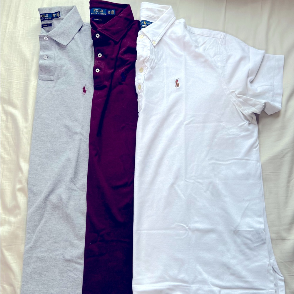 3pcs Bundle - Polo Ralph Lauren Polo Shirts - XXL